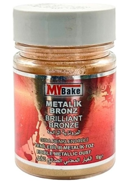 Yenilebilir Metalik Toz Boya Bronz 10 gr fiyatları