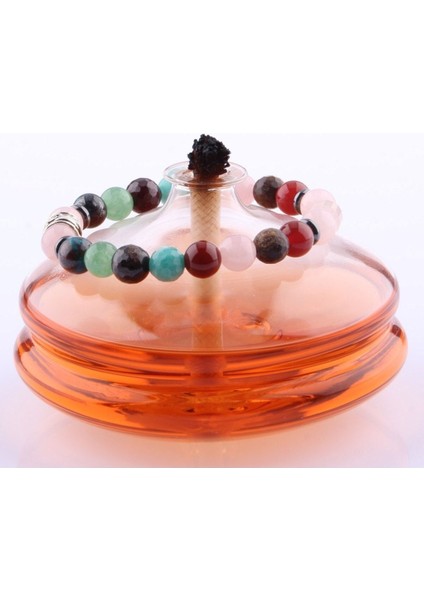 Pembe Kuvars Krizokol Aventurin Lal Amazonit Akik Bronzit 8 mm Doğal Taş Bileklik