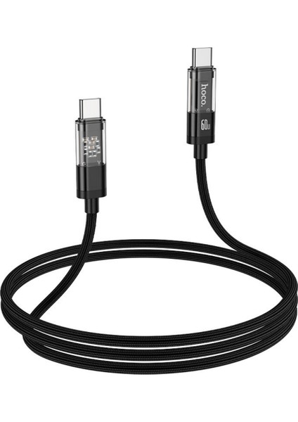 U116 1.2m 60W Type-C To Type-C Şarj Data Kablosu