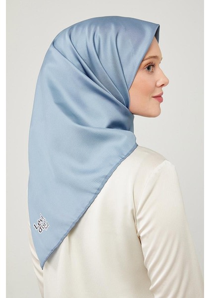 Trend Düz Renk Twill Eşarp 17768-2