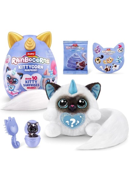 Kittycorn S3 Sürpriz Paket Dolly Peluş Oyuncak, Slime, Süpriz Yumurta, 3+ Yaş ve Üzeri Için