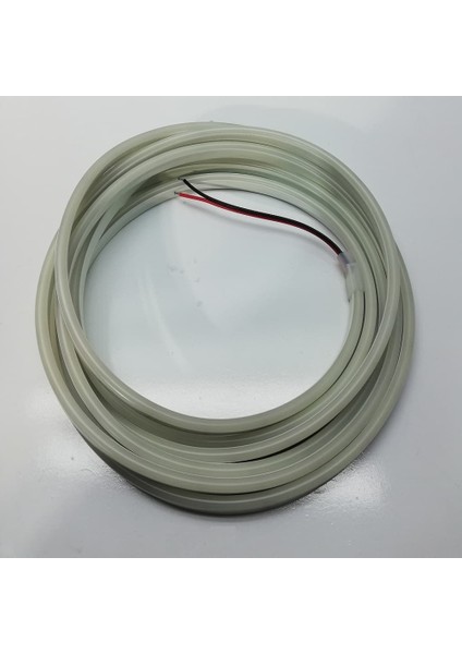 Neon LED 12 Volt Beyaz Işık Dış Mekan 5 Metre