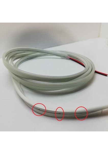 Neon LED 12 Volt Beyaz Işık Dış Mekan 5 Metre fiyatları
