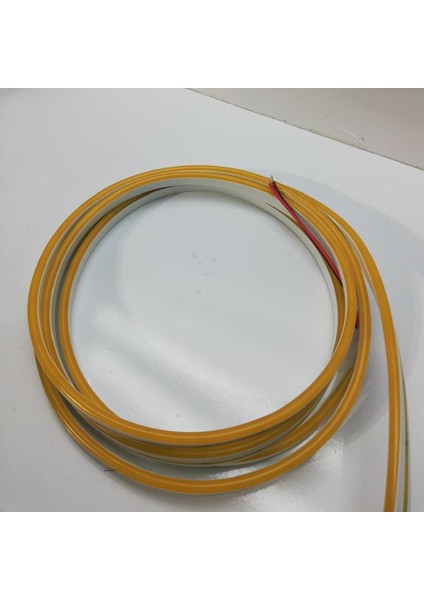 Neon LED 12 Volt Amber Işık Dış Mekan 3 Metre