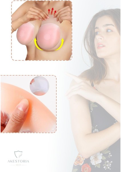 Yıldız Silikon Göğüs Ucu Pedi K-005