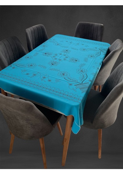 Pamuklu Kare Masa Örtüsü 150X150
