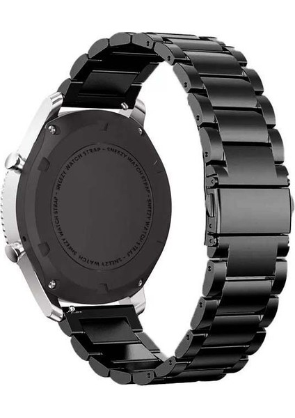 Huawei Watch Gt5 46MM Uyumlu Paslanmaz Döküm Çelik Metal Baklalı Kordon fiyatları