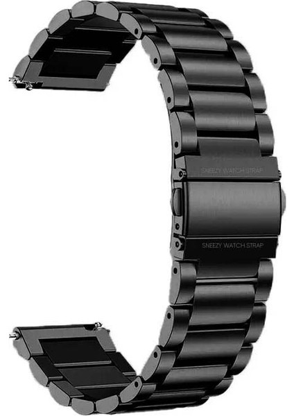 Huawei Watch Gt5 46MM Uyumlu Paslanmaz Döküm Çelik Metal Baklalı Kordon indirimleri