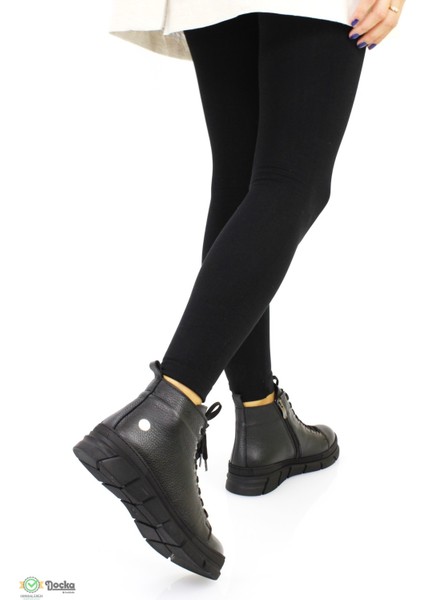 Kadın Hakiki Deri Ortopedik Spor Tarz Günlük Bot M25/KB1630 indirimleri