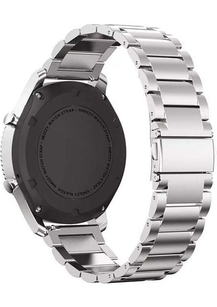 Huawei Watch Gt5 46MM Uyumlu Paslanmaz Döküm Çelik Metal Baklalı Kordon fiyatları