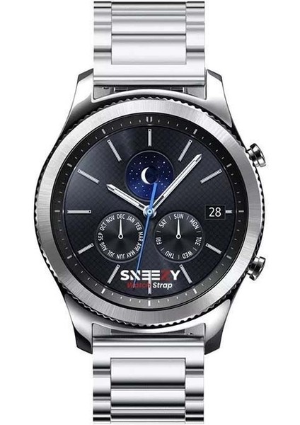 Huawei Watch Gt5 46MM Uyumlu Paslanmaz Döküm Çelik Metal Baklalı Kordon fırsatları
