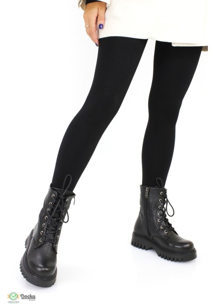 Kadın Hakiki Deri Ortopedik Kalın Taban Postal Bot M25/KB1815 modelleri