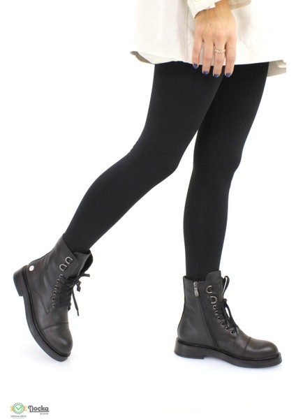 Kadın Hakiki Deri Ortopedik Günlük Bot M25/KB1565