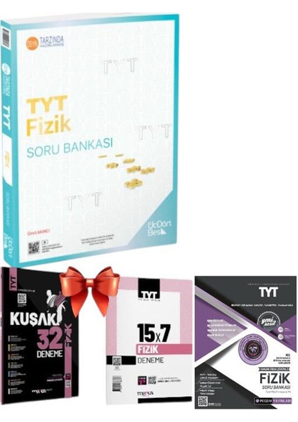 345 - 2025 Model TYT Fizik Soru Bankası - TYT Fizik Deneme - Pegem TYT Fizik Soru Bankası Yeni Nesil