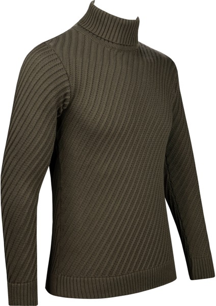 Erkek Tam Balıkçı Triko Kazak Desenli Kol ve Bel Lastikli Çelik Örgü Regular Kalıp - 5024E fiyatları