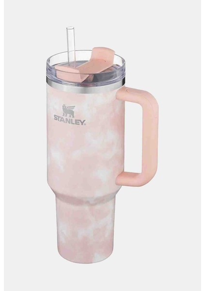 Quencher Pipetli Termos Bardak 1.18 Lt Pembe-Beyaz fiyatları