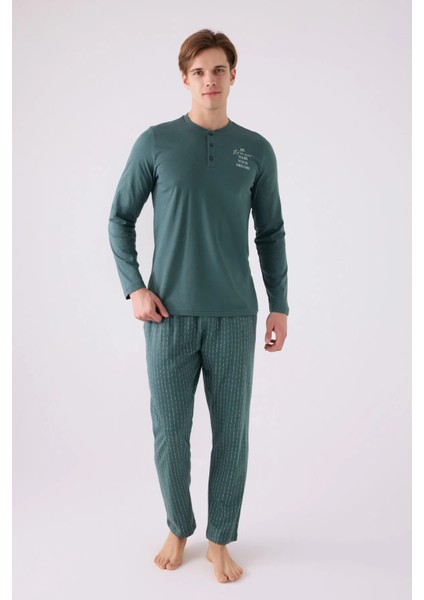 Erkek Pijama Takımı S BEDEN