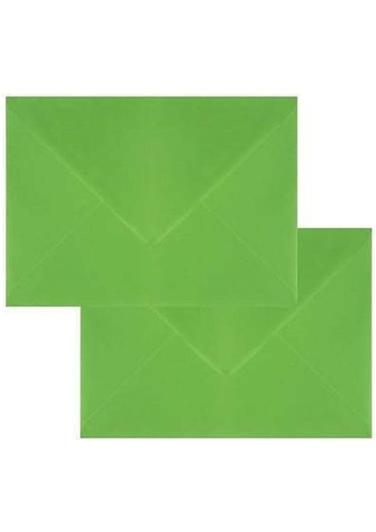 Küçük Zarf Kartvizit 7x9 Yeşil - 20 Adet
