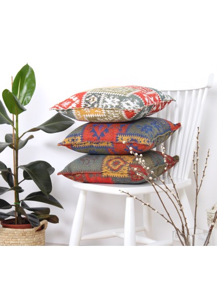 Rug Kilim Kırlent - Yeşil