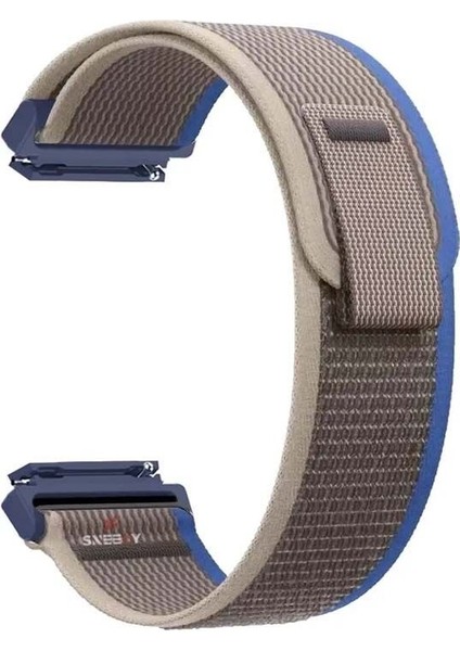 Sneezy Huawei Watch Gt5 46MM Uyumlu Kordon Trail Loop Yumuşak Kumaş Kordon