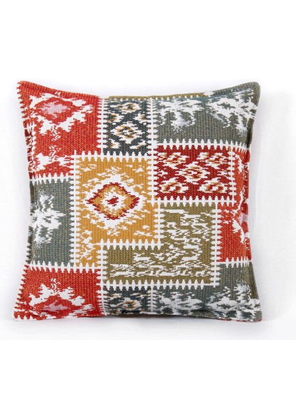 Rug Kilim Kırlent - Beyaz
