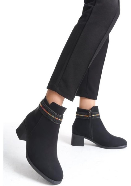 Sprs 02973 Kadın 5,5 cm Topuklu Bot