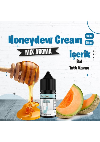 Honeydew Cream Mix Aroma Kavun Bal Gıda Aroması 10 ml
