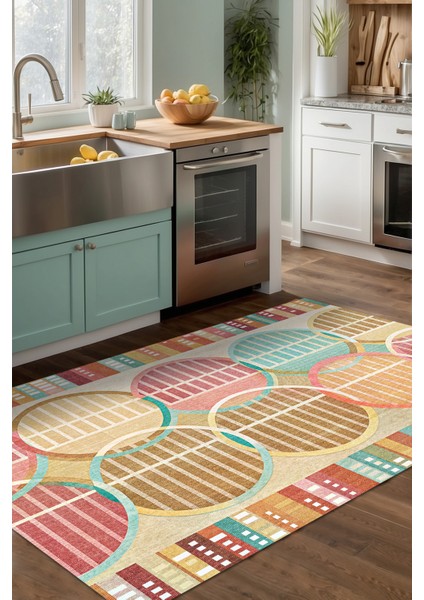 Afare Şönil Yıkanabilir Kaymaz Pamuk Tabanlı Mutfak Halısı fiyatları