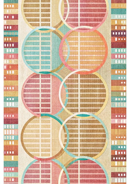 Afare Şönil Yıkanabilir Kaymaz Pamuk Tabanlı Mutfak Halısı modelleri