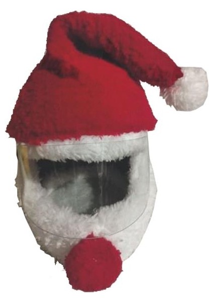 K114 Kedi ve Köpek Kaskı Mod5 Noel Baba