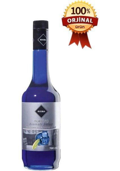 Blue Curaçao Turunç Aromalı Şurup 700 ml