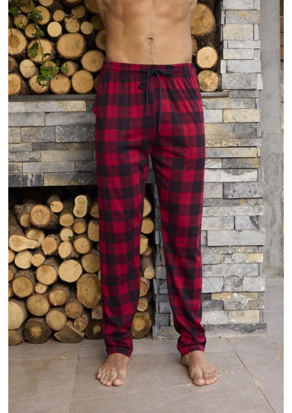 Ekose Desen Pamuk Tek Alt Pijama fiyatları