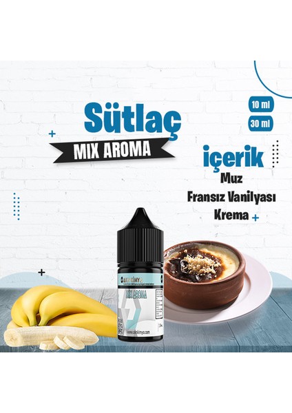 Sütlaç Mix Aroma Gıda Aroması 10 ml