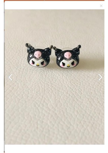 Sevimli Kuromi Küpe Anime Çocuk Küpe Aksesuar fiyatları