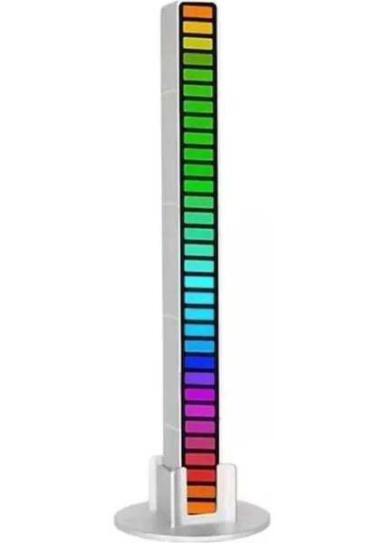 Primex PX-RGB08 Rgb Ses Algılayıcı, Rgb Müzik Ses Ritim Işığı, Araba Ev Ses LED Ritim Şerit Işığı, Çoklu Mod Rgb Ses Algılayıcı