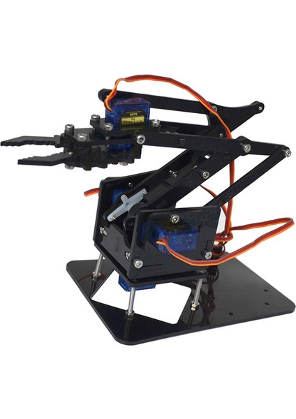 Arduino Robot Kol Kiti (Lazer Kesim Vidalar Dahil-Demonte)