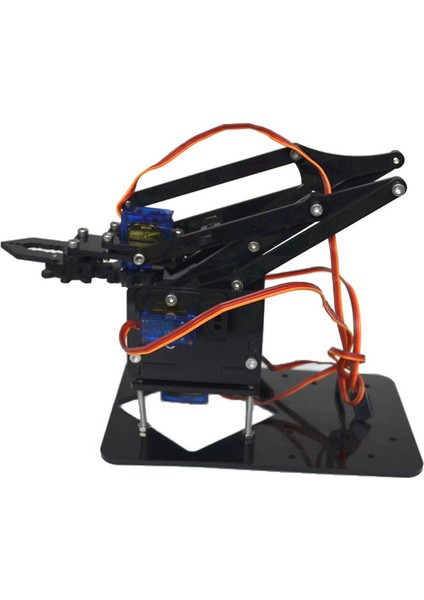 Arduino Robot Kol Kiti (Lazer Kesim Vidalar Dahil-Demonte) modelleri