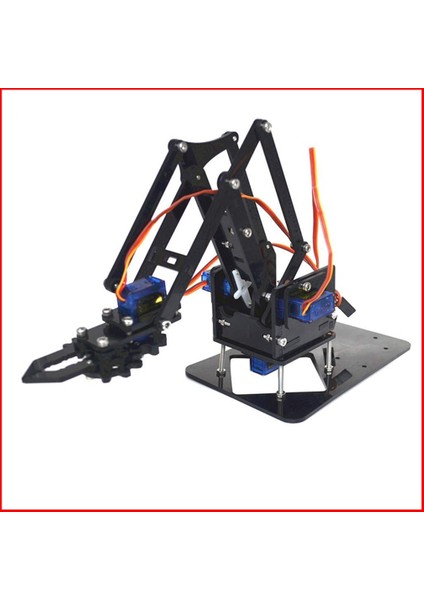Arduino Robot Kol Kiti (Lazer Kesim Vidalar Dahil-Demonte) indirimleri