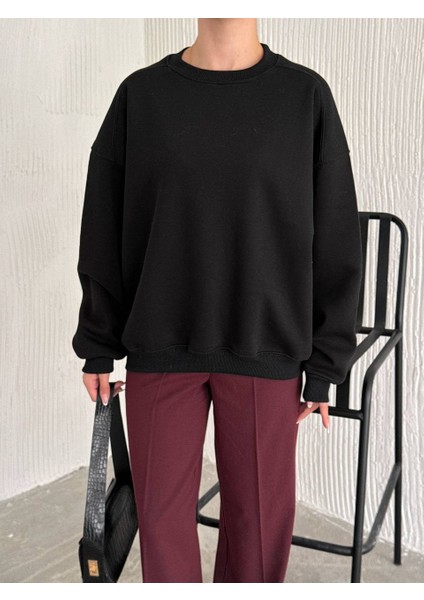 Oversize Basic 3 Iplik Sweatshirt fiyatları