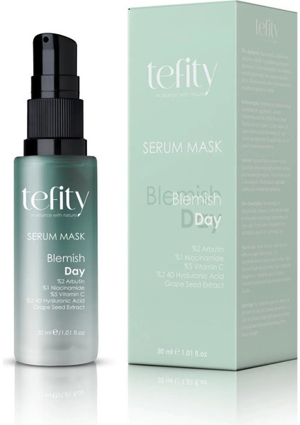 Blemish Day Serum Mask : Leke Önleyici Gündüz Kullanımı Için Geliştirilmiş Serum Maske