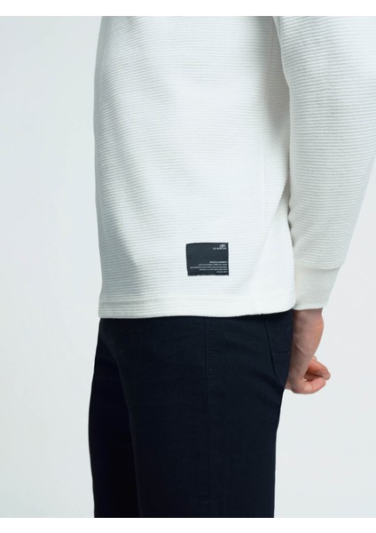 Erkek Sweatshirt Beyaz LF2034194 modelleri