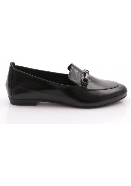 707 Kadın Aksesuarlı Loafer Ayakkabı