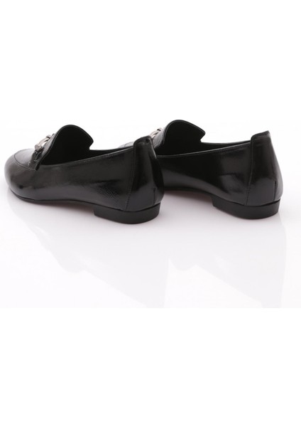 707 Kadın Aksesuarlı Loafer Ayakkabı modelleri