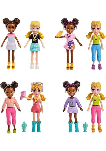 HHX77 Polly Pocket Minik Lezzetler Dondurma Arabası