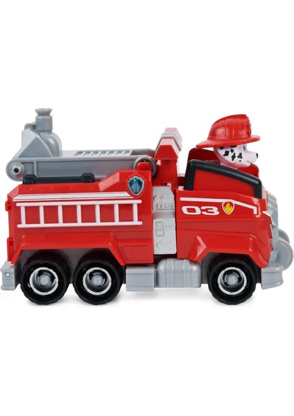 Paw Patrol Deluxe Marshall ve Dönüşebilen Delüks Itfaiye Aracı - 18 cm