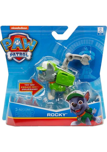 Paw Patrol Müzikli ve Rozetli Kahramanlar - Rocky - 10 cm fırsatları