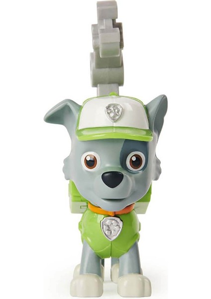 Paw Patrol Müzikli ve Rozetli Kahramanlar - Rocky - 10 cm indirimleri