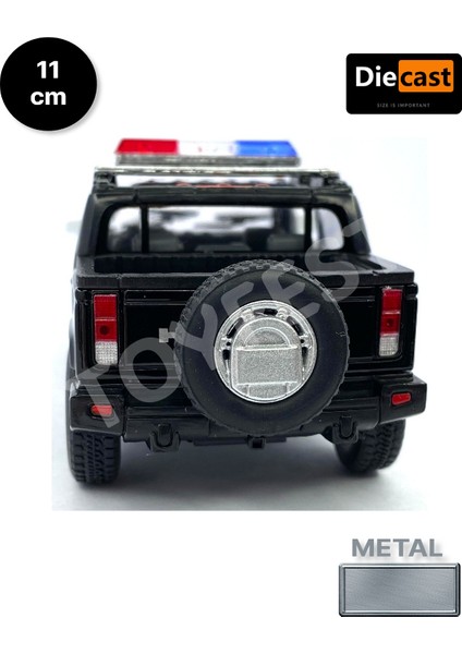 2005 Hummer H2 Sut Polis Çek Bırak Die - Cast Kapıları Açılabilen Koleksiyonluk Metal Model Araba indirimleri