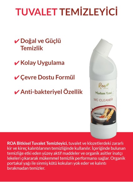 Roa Bitkisel WC Cleaner 1000ml