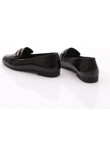 701 Kadın Aksesuarlı Loafer Ayakkabı